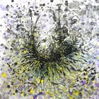 花07_纸本設色_120x120cm_2016_潘柬芝 Blossom07_InkOnPaper_120x120cm_2016_PoonKanChi