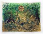 繚亂森林 165 x 145 cm 丙烯棉布 潘柬芝 2014 Messy forest 165 x 145 cm Acrylic on cloth Poon Kan Chi 2014